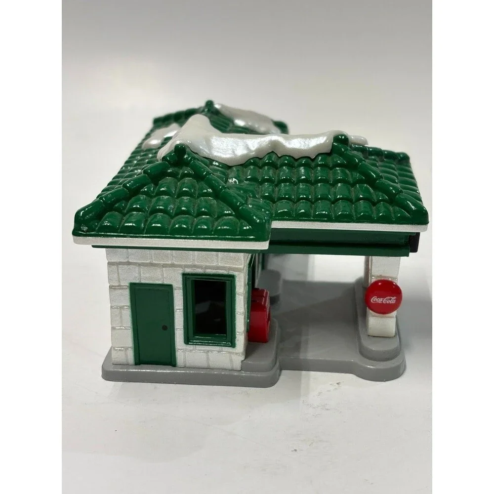 Coca Cola Trim-A-Tree Collection Christmas Ornament Standard Gas Station 1991